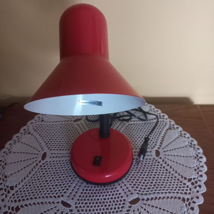 Lampka biurkowa PRL vintage