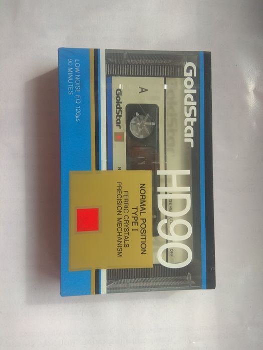 Аудіокасета GoldStar HD90 (Корея)