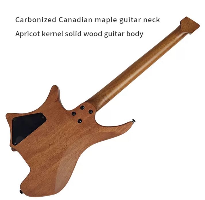 гітара безголова headless galyda, headless guitar