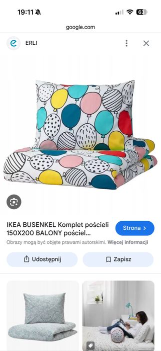 Pościel Ikea 150x200