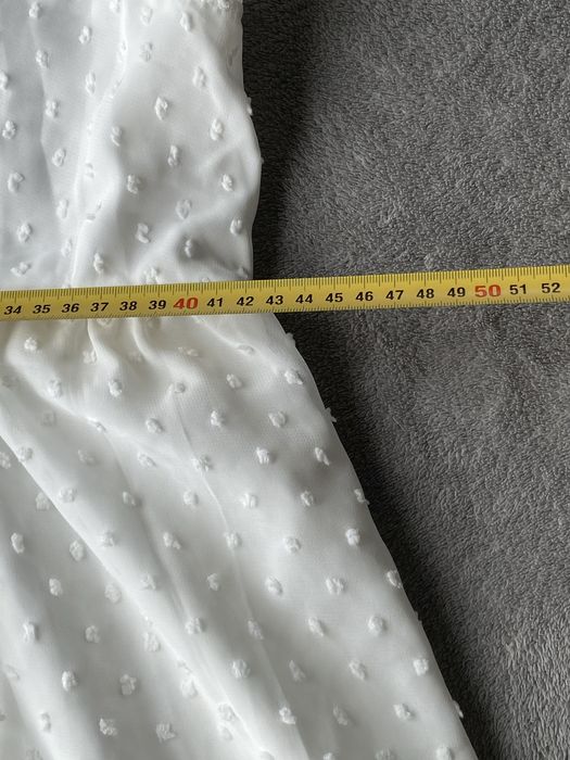 Sukienka boho biała