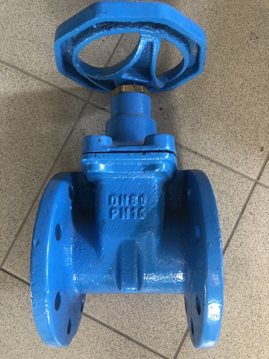DN400, Ду400, шибер, засувка Ду400, задвижка ножевая