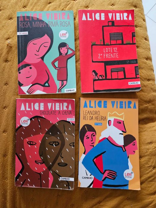 Livros de Alice Vieira (4 livros juvenis)