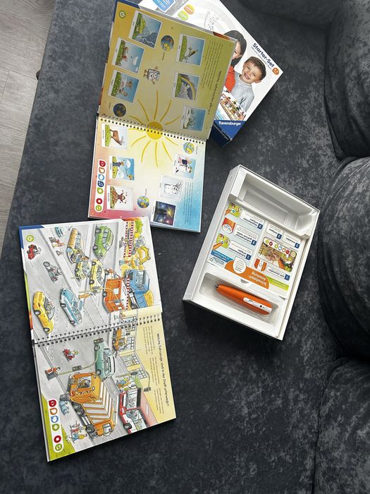 Інтерактивна ручка + 2 книжки