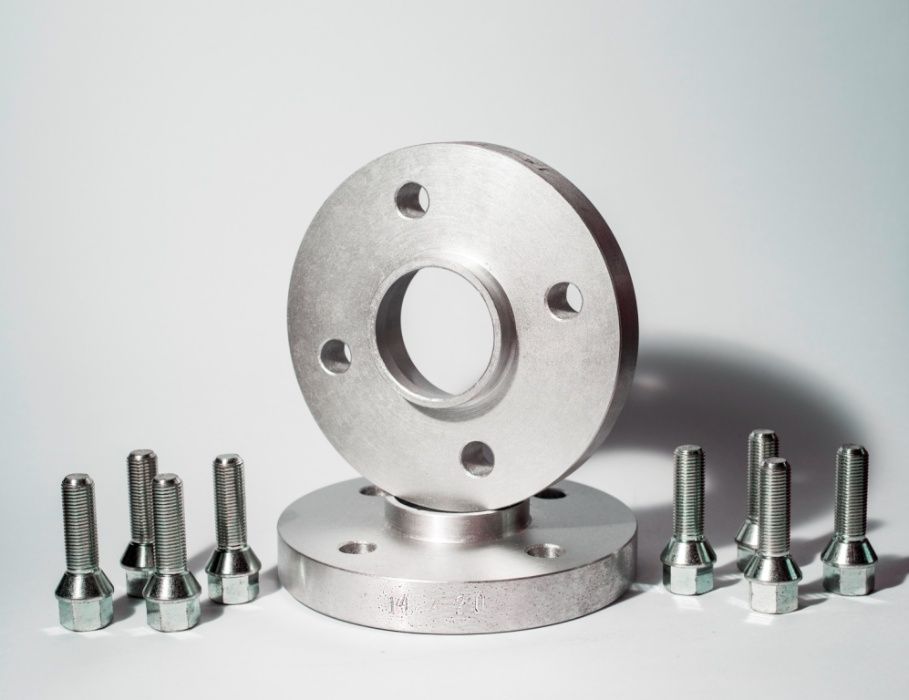 DYSTANSE DO KÓŁ PEUGEOT CITROEN 20mm 4/108+Śruby flansze kryzy