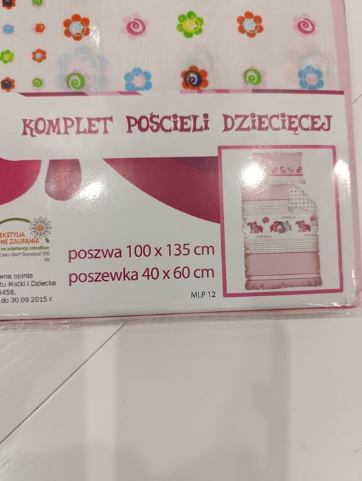 Komplet nowej pościeli my little pony 100x135
