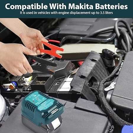 Flintronic Adapter rozruchowy do akumulatora Makita Einhell 18 V