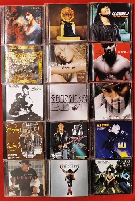 CD - Aerosmith Enya LL Cool J