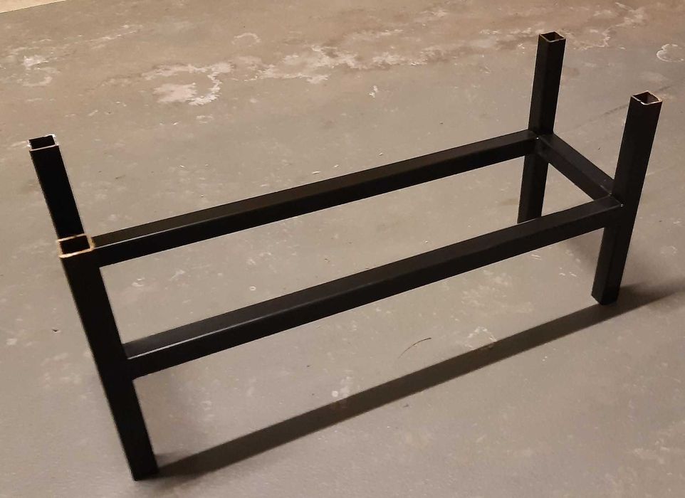 Mała konstrukcja stalowa na akwarium kwiaty stolik ławkę 20x60  h=28cm