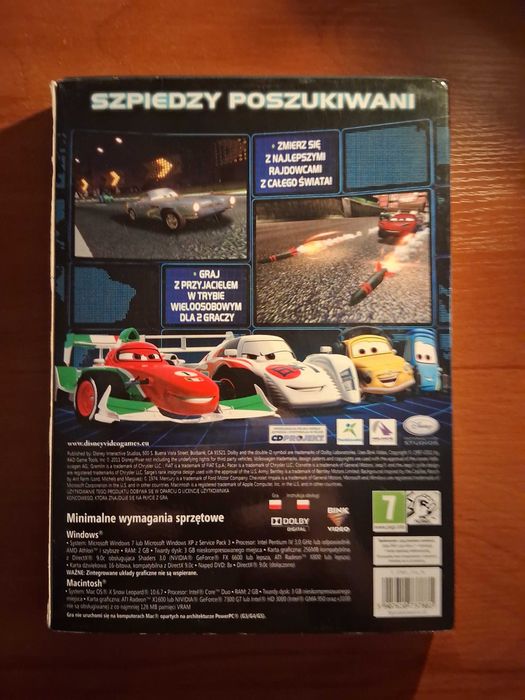 Disney - Auta 2 PC