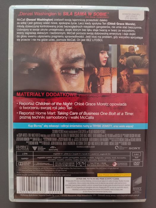 Bez litości płyta DVD