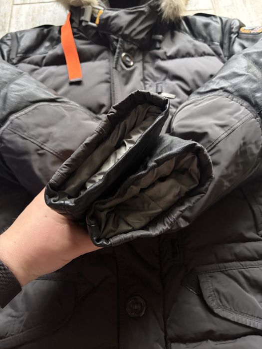 Куртка бомбер Parajumpers Dhole Masterpiece Leather (Оригінал) S
