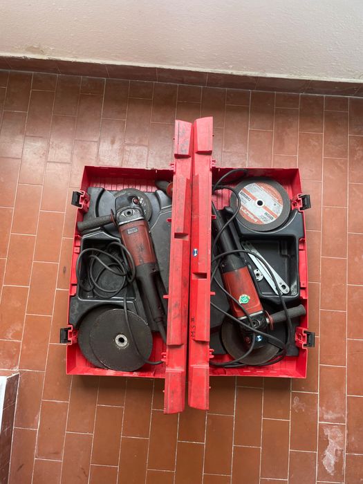 Hilti AG 230-24D 2400W – Rebarbadora Profissional Alemã 230mm