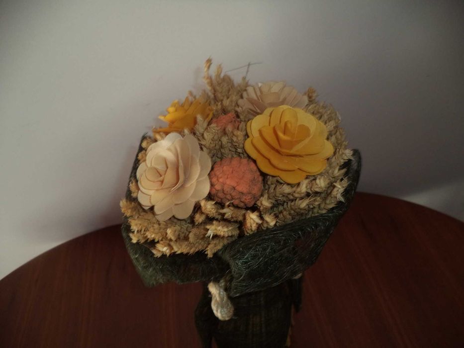 Buquê/Ramo de flores secas