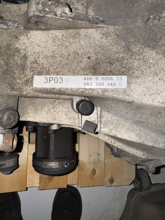 Caixa de velocidade audi