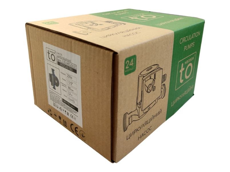 Циркуляційний насос 25/8 180мм (компл.підключ. та кабель) toНасоси