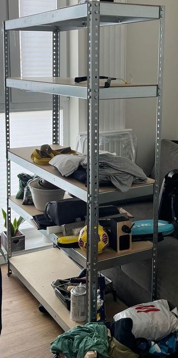 Regał metalowy 120cm szer.