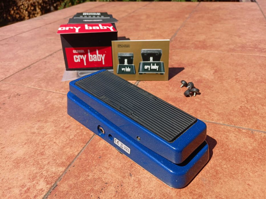 Kaczka Dunlop GCB95 WAH limitowany METALLIC BLUE - cewka Red Fasel!