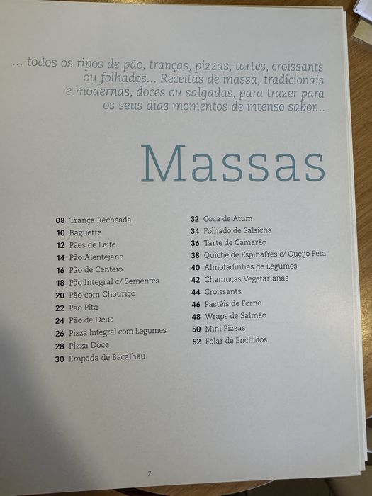 Livro receitas Bimby Massas e Doces