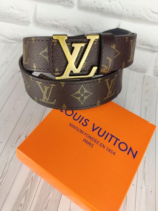 Кожаный женский ремень Louis Vuitton Луи Витон
