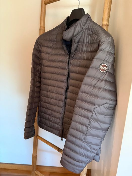 Blusao Colmar de penas cinzento