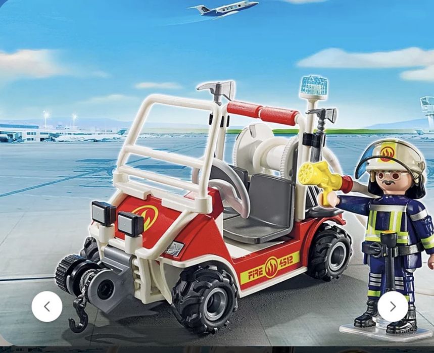 Nowy zestaw playmobil 5398 Quad straży pożarnej