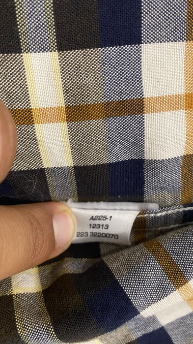 Camisa de Xadrez GANT em Algodão / Flanela