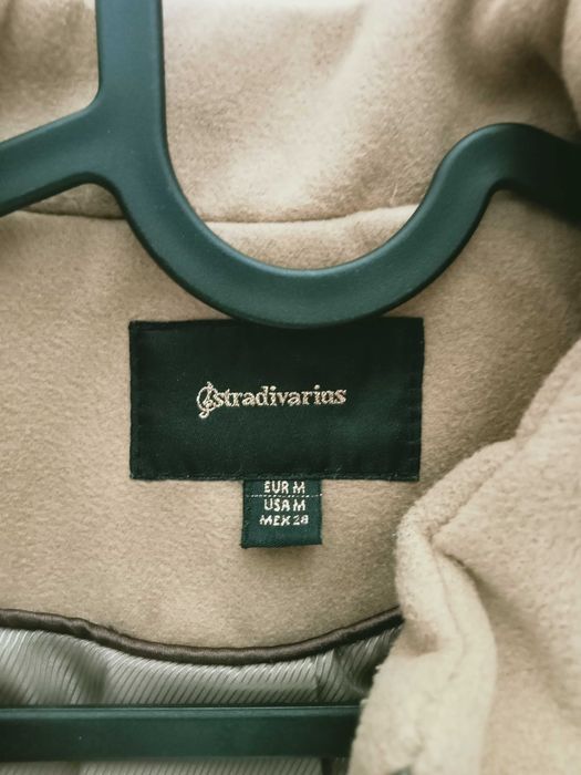 Casaco castanho tamanho M Stradivarius
