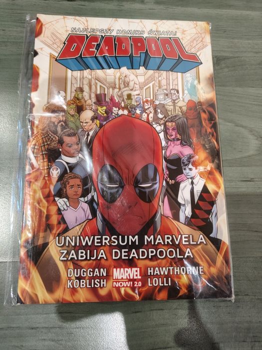 Komiks Marvel Deadpool Uniwersum Marvela Zabija Deadpoola