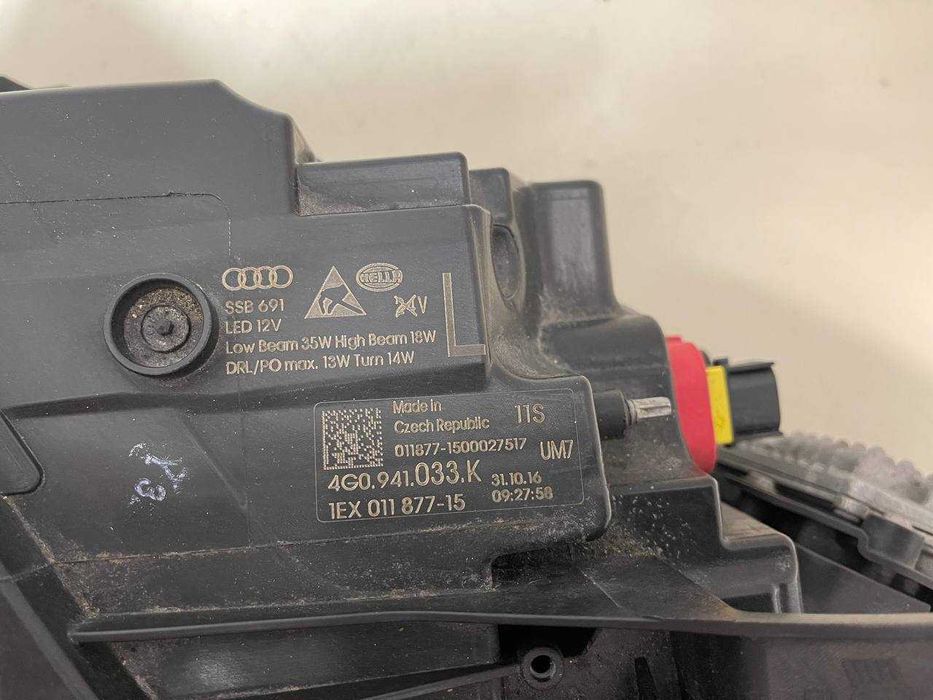 Фара фари Audi A6 C7 full led Ауді USA лед оригінал trade in