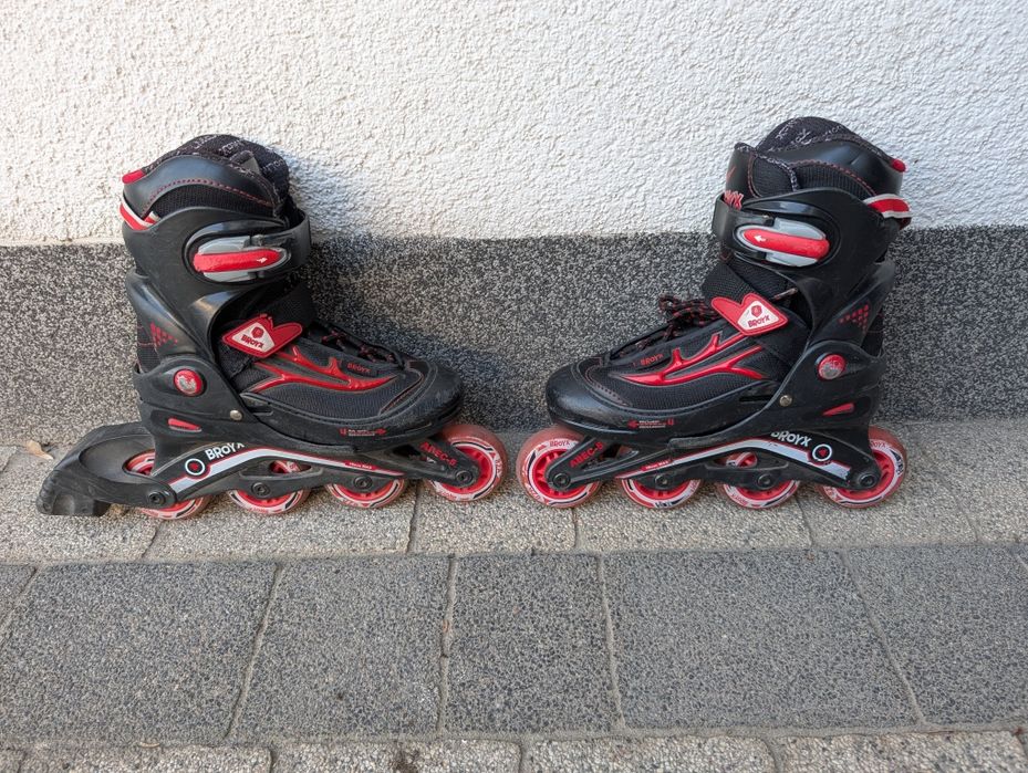Rolki regulowane BROYX Sprinter 493 – Rozmiar 30-33 – ABEC-5