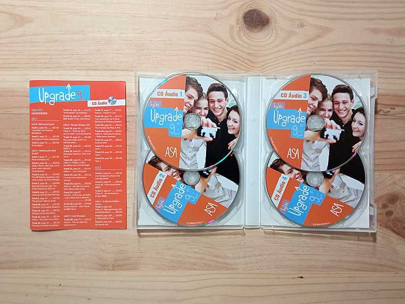 CDs Áudio Upgrade 9º Ano