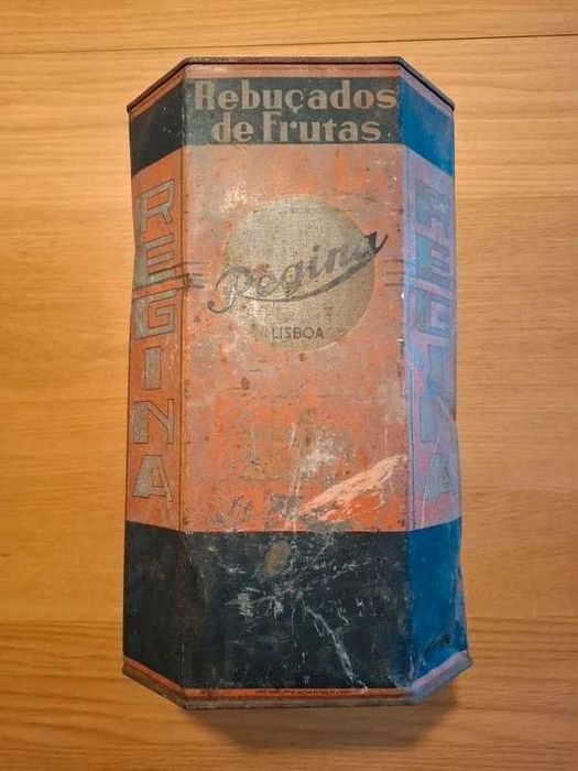 Lata antiga chocolates regina