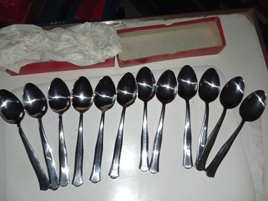 Faqueiro / Antiguidade = Faqueiro com + de 75 anos - Aço Inox