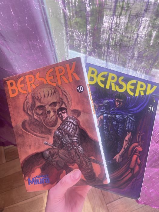 Berserk tom 10 i 11 manga zestaw lub osobno stan idealny unikat komiks japoński