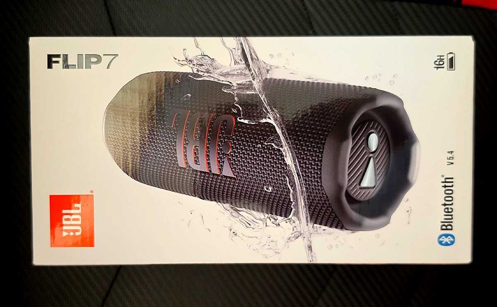 Głośnik JBL Flip 7 czarny (nowy)