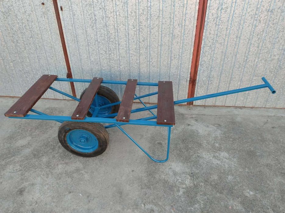 wózek transportowy kamieniarski na budowę na działkę