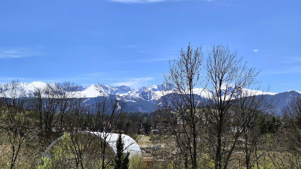 Zakopane - apartament inwestycyjny, garaż, balkon z widokiem na Tatry