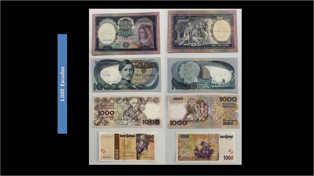 Notafilia - Notas bancárias antigas (Portugal - Monarquia e República)