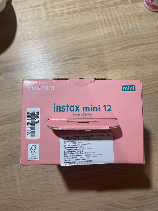 Fujifilm Instax Mini 12 • Mint Green • Як новий