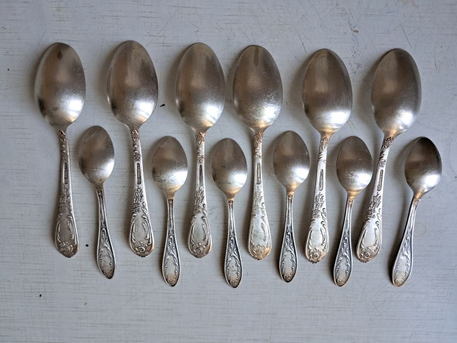 Ложки чайные и кофейные из Нейзильбера с маркировкой  МНЦЦ