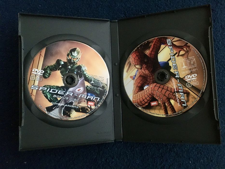 Spider Man - Homem Aranha 2002 Tobey Maguire Sam Raimi - DVD 9GB Dolby 5.1 Português (Portes CTT GRÁTIS)