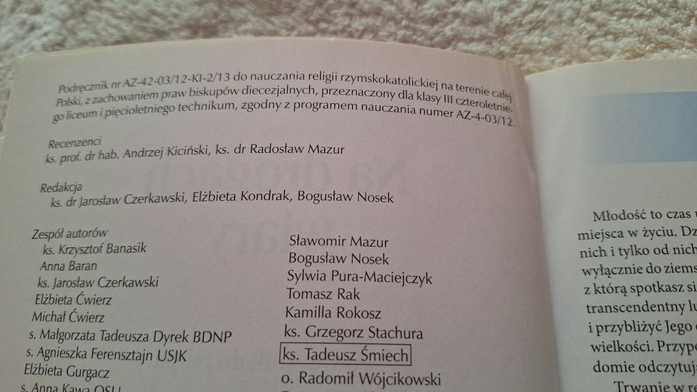 Na drogach wiary 3 (podręcznik)
