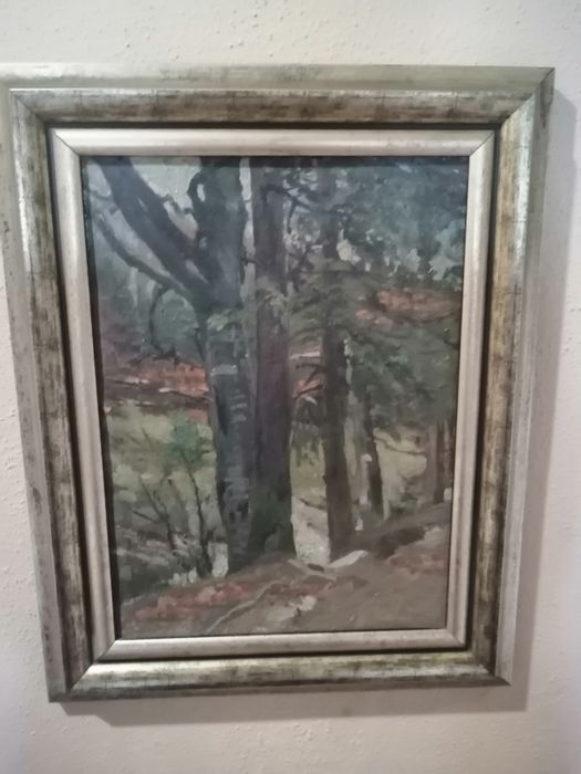 Obraz w drewnianej ramie