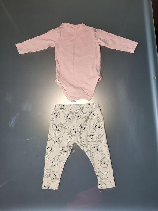 Komplecik body i spodenki Coccodrillo Looney Tunes 62-68