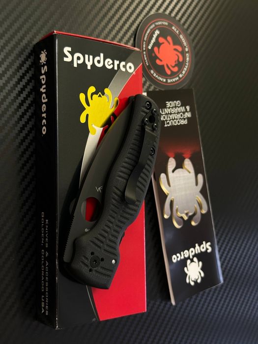 Ніж Spyderco Shaman MagnaCut DLC + Flytanium