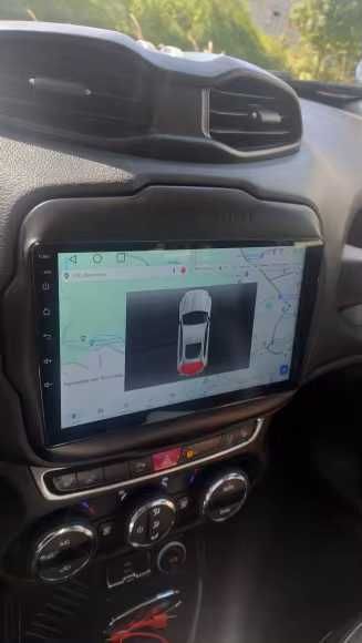 Radio 2din Android 12 Jeep Renegade 2016:2020r gps wifi