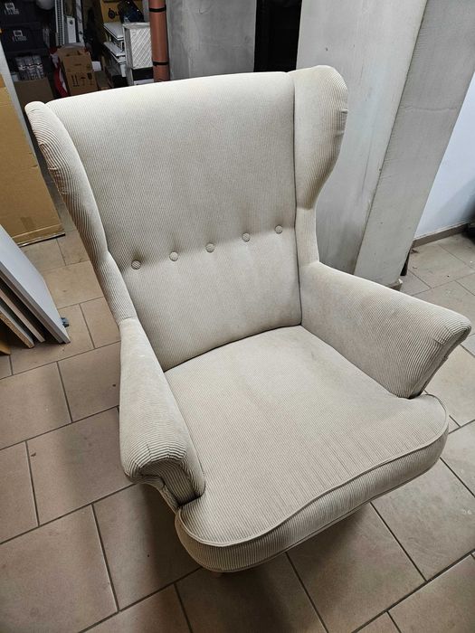 Fotel "uszak" ikea Strandmon