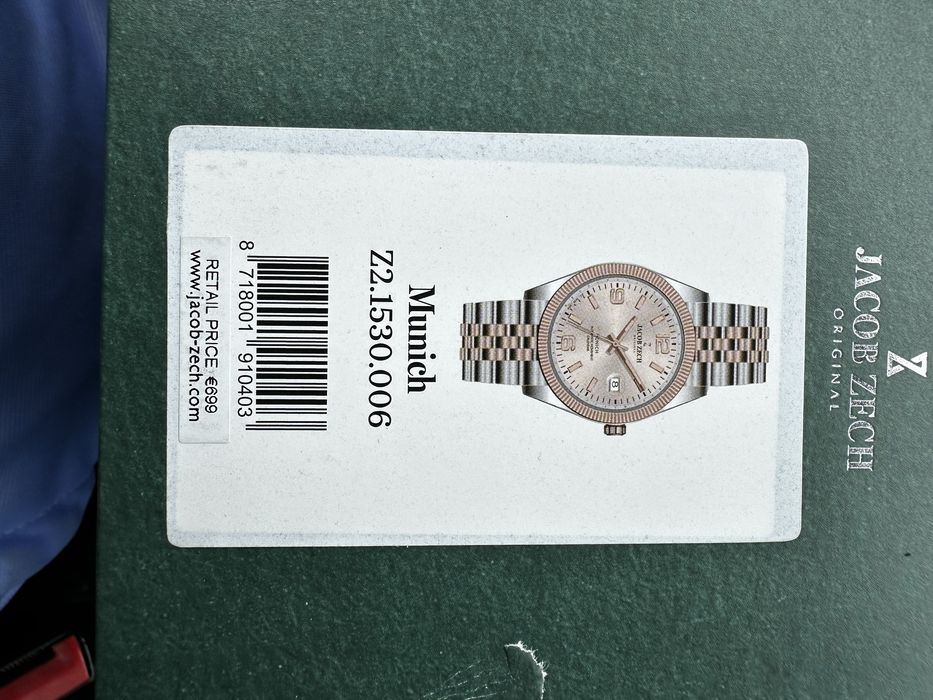 Zegarek jacob zech munich  przecena