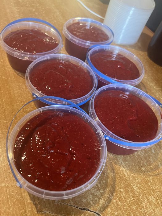 Ягідне пюре без додавання цукру!